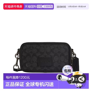 斜挎包 男士 CW365QBMI5 SS2024 蔻驰 1h可退 黑色新款 COACH