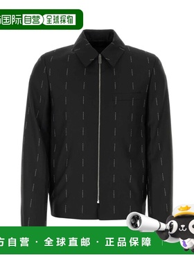 GIVENCHY 男士西服 BM30DZ14UW001 AW2023 黑色 Embroidered Blaz