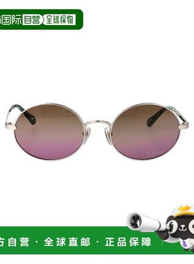 1h可退 CHLOÉ 女士太阳镜 CH0326S002 AW2025 紫色 CH0326S