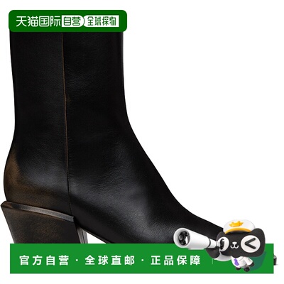 1h可退 潮奢 Paris Texas 女士 黑色 Bettina 50 踝靴 PX1804XLTH