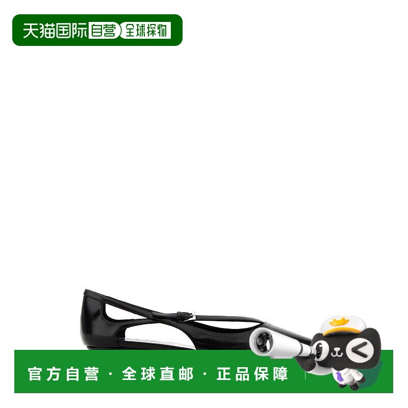 PRADA 女士芭蕾乐福鞋 1F733NF015055F0002 AW2024 黑色