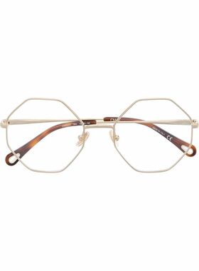 CHLOÉ 女士眼镜 CH0022O004 AW2024 金色 CHLOÉ WOMEN'S CH0022O0