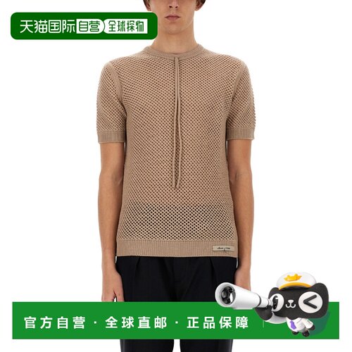 FENDI 男士针织衫 FZX197AR8EF1MTT SS2025 花色 WOOL JERSEY.