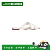 潮奢 女士 TOD 1h可退 托德斯 皮质平底凉鞋 XXW99L0JY50N6M
