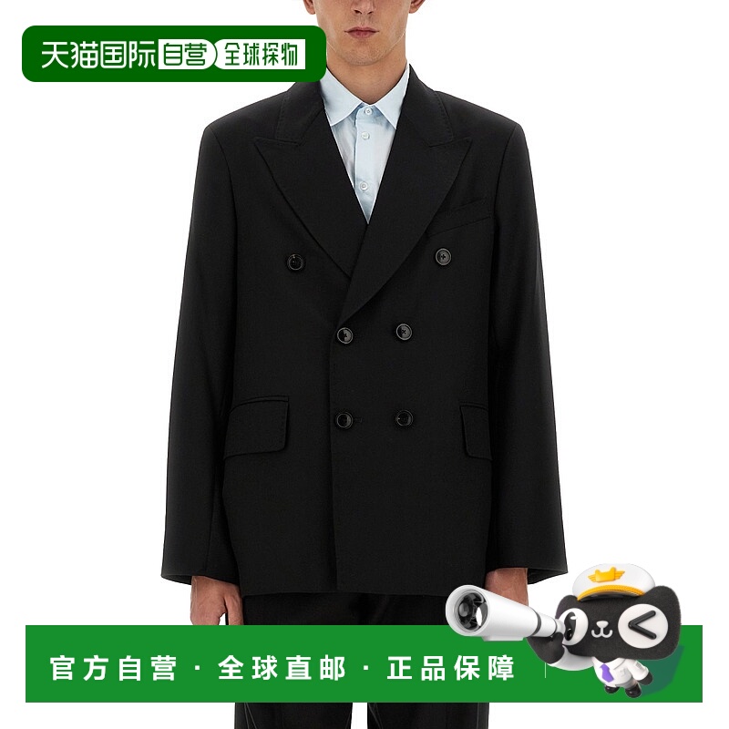 1h可退 潮奢 Our Legacy 男士 双排扣西装外套 M4200DBBPBLACKPAN