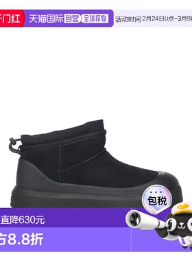 UGG 男士靴子 1174196BBLACK AW2025 黑色 Classic Ultra Mini We