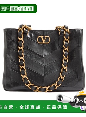 VALENTINO 女士斜挎包 WB0T13PSN0NO SS2025 黑色 徽标单肩包