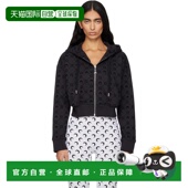 潮奢 Flocked Marine 女士 1h可退 Moonogram Serre 黑色 Fleece