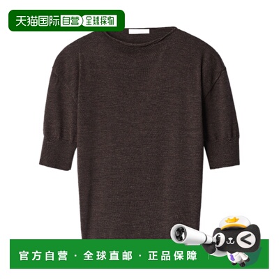 LEMAIRE 女士针织衫 PO0045LK1070BR528 AW2026 咖啡色