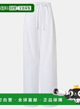 1h可退 潮奢 KHAITE 女士 Trenton 棉府绸阔腿裤休闲裤