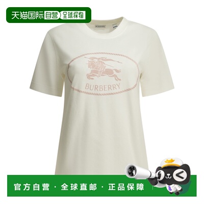 BURBERRY 女士T恤 8123347 SS2026 白色 
