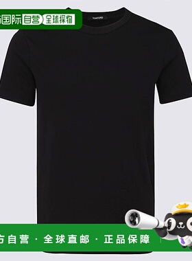 1h可退 TOM FORD 男士T恤 T4M081040002 SS2025 黑色 Black stret