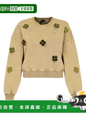 PINKO 女士卫衣 106302A34LC88 SS2026 花色 Kikoine Sweatshirt