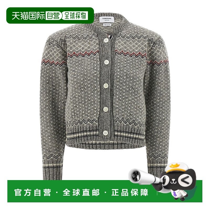 1h可退 THOM BROWNE 女士针织衫 FKC677AY1506055 AW2025开衫