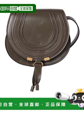 CHLOÉ 女士斜挎包 C24AS680N57036 CO 棕色 小号 Marcie 亮面皮革