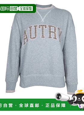 AUTRY 男士卫衣 SWPWL9HXL9HX AW2025 灰色 Autry cotton sweatsh