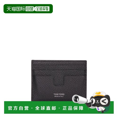 TOM FORD 男士钱包 Y0233LCL158SNAA CO 黑色 Fine grain leather