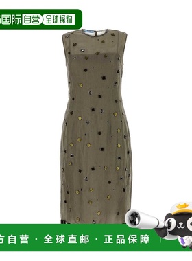 PRADA 女士连衣裙 P3L86RSOOO14I6F0161 SS2024 灰色
