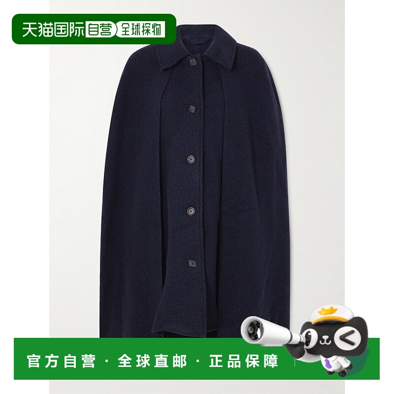 潮奢 toteme 女士 羊毛毡大衣 261WRO0265FB0549016NAVY