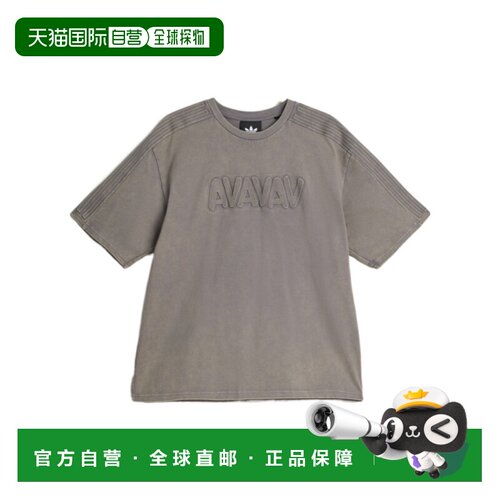 ADIDAS ORIGINALS 女士T恤 KF4976 SS2026 灰色 adidas by Avavav