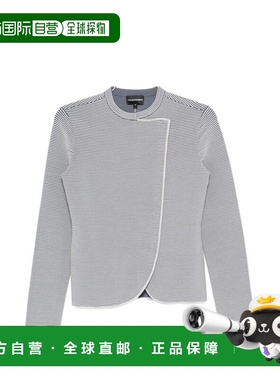 1h可退 潮奢 Emporio Armani 安普里奥 阿玛尼 女士 灰色夹克 EW0