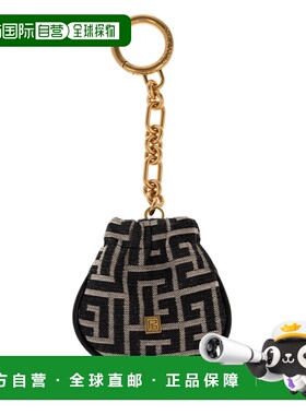 BALMAIN 女士钥匙扣 GN1RR270TJQOGFE SS2026 黑色 Keychain with