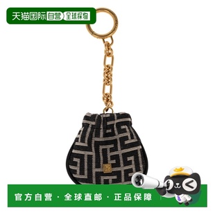 BALMAIN 女士钥匙扣 GN1RR270TJQOGFE SS2026 黑色 Keychain with