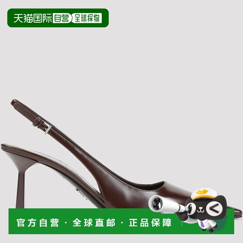 PRADA 女士芭蕾乐福鞋 1I673O055F0D27 AW2026 棕色 SLING PUMPS