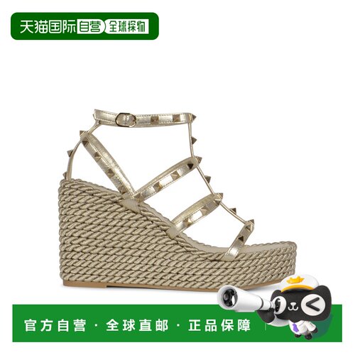 VALENTINO 女士休闲鞋 9W2S0F95ULRR16 AW2026 金色凉鞋女鞋