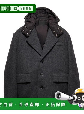 PRADA 男士外套 SGC58015J0SOOOF0308 AW2024 灰色男装