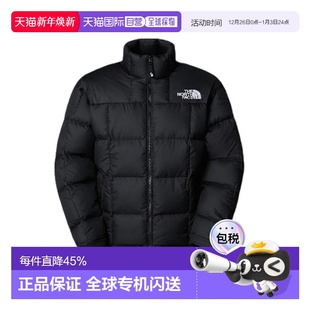 NORTH 夹克外套 FACE 字母贴标高领拉链长袖 黑色 男士 北面THE