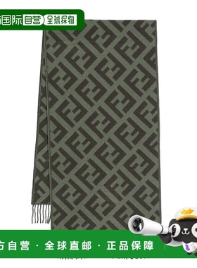 FENDI 女士围巾 FXT260A8RSF0QG2 SS2024 灰色