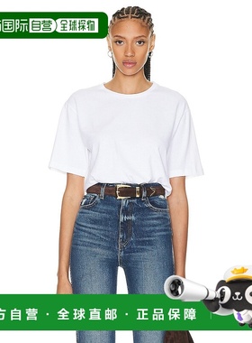 1h可退 潮奢 KHAITE 女士 Mae 短袖T恤 2196138 white白色 舒适时