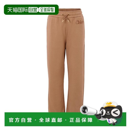CHLOÉ 女童长裤 C2063131C AW2025 棕色