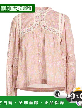 1h可退 潮奢 SEA 海洋 女士 Blouses 花朵衬衫 purple紫色 舒适时