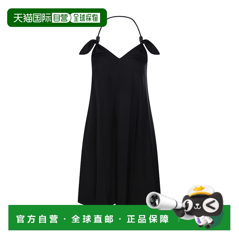 LOEWE 女士连衣裙 S359Y09XH41100 SS2025 黑色 'Flamenco' dress
