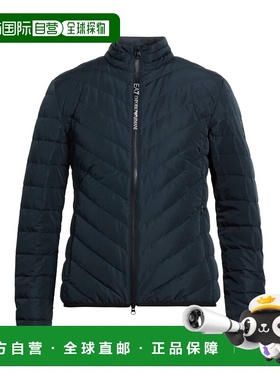 潮奢 Ea7 男士 Shell 夹克 blue蓝色 舒适时尚