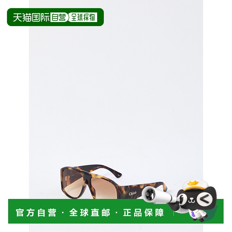 1h可退 CHLOÉ 女士太阳镜 CH0347S005 AW2025 棕色 Chloe "Havana
