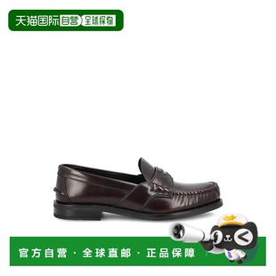 普拉达 1D820N055F0397AI25 AW2025棕色 女士芭蕾乐福鞋 PRADA