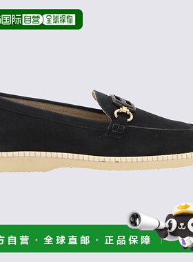 HOGAN 女士芭蕾乐福鞋 HXW6420EW40CR0U805 SS2025 黑色女鞋