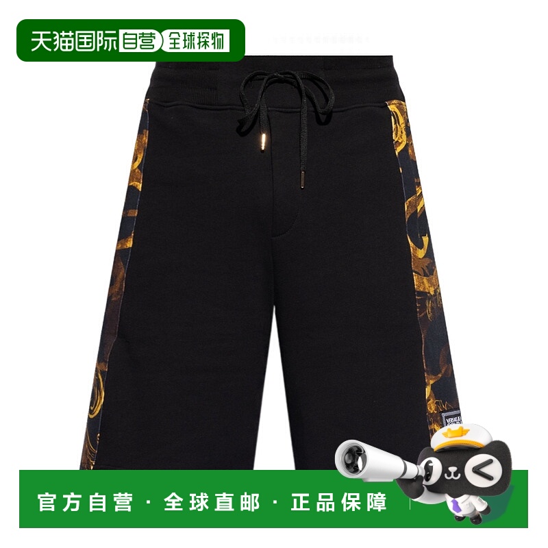 1h可退 VERSACE JEANS 男士短裤 76GAD3C0FS127G89 SS2024
