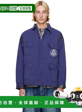 1h可退 潮奢 Needles 男士 蓝色 Covered 夹克 PU340