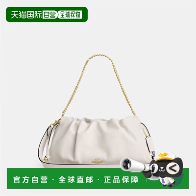 COACH 奥莱款 Faye 38 女士纯色单肩链条手提包 云朵包 CCE68IMCH