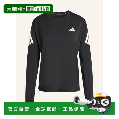 ADIDAS 女士T恤 100295164813000 CO 黑色 Running shirt ADI365