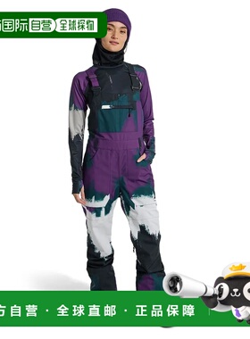 BURTON Avalon 2L 弹力背带裤 中性户外滑雪裤休闲裤