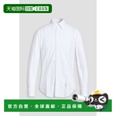 潮奢 棉质凸纹布衬衫 Thom 汤姆 1h可退 男士 Browne 布朗 MWL205