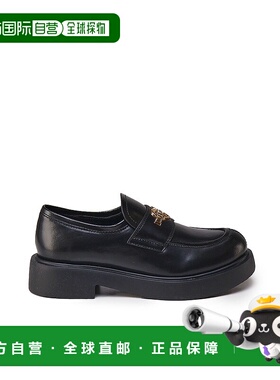 1h可退 MOSCHINO 女士休闲鞋 JA10404G0LJD0000 AW2024 黑色女鞋