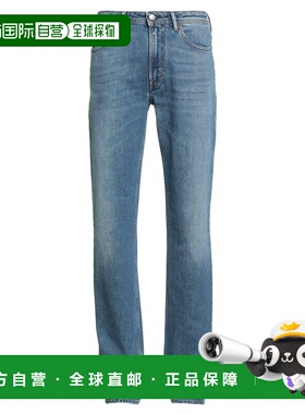 1h可退 潮奢 Acne Studios 艾克妮 男士 直筒裤 blue蓝色 舒适时