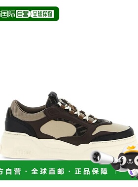 FENDI 男士运动鞋 7E1728AU20129 AW2025 浅棕色 Fendi Force Lea