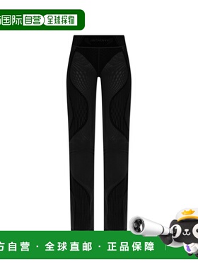 MISBHV 女士休闲裤 250W5020BLACK SS2025 黑色 Leggings with lo